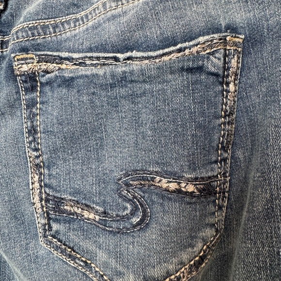 Silver Jeans Suki Slim Boot Blue - Picture 5 of 10